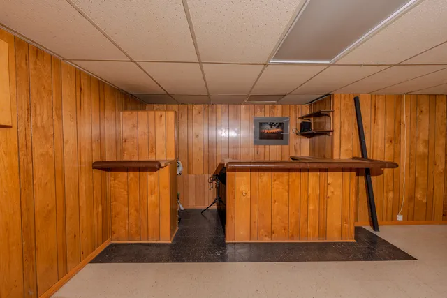 a view of a walk in closet