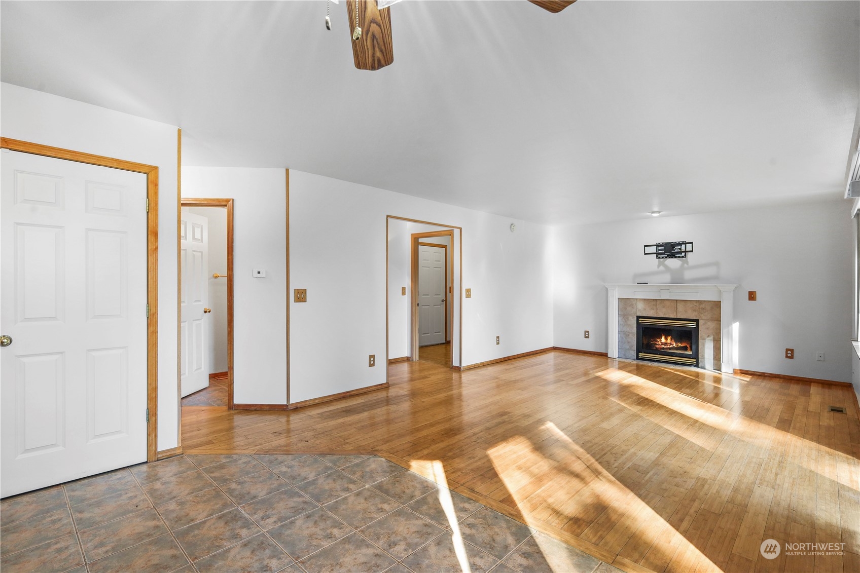 3116 289th Street South Roy, WA 98580 - Photo 11 of 38 a view of a livingroom with a fireplace
