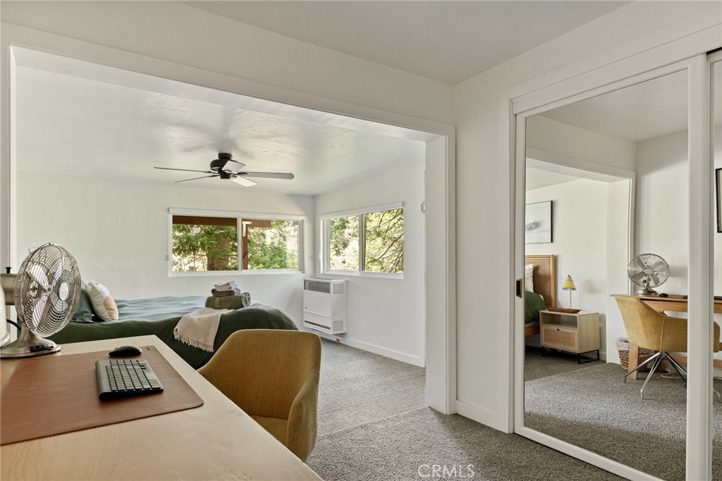 576 Kuffel Canyon Road Lake Arrowhead, CA 92352 - Photo 43 of 61 a living room with furniture and a window