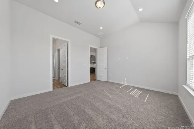 a view of empty room