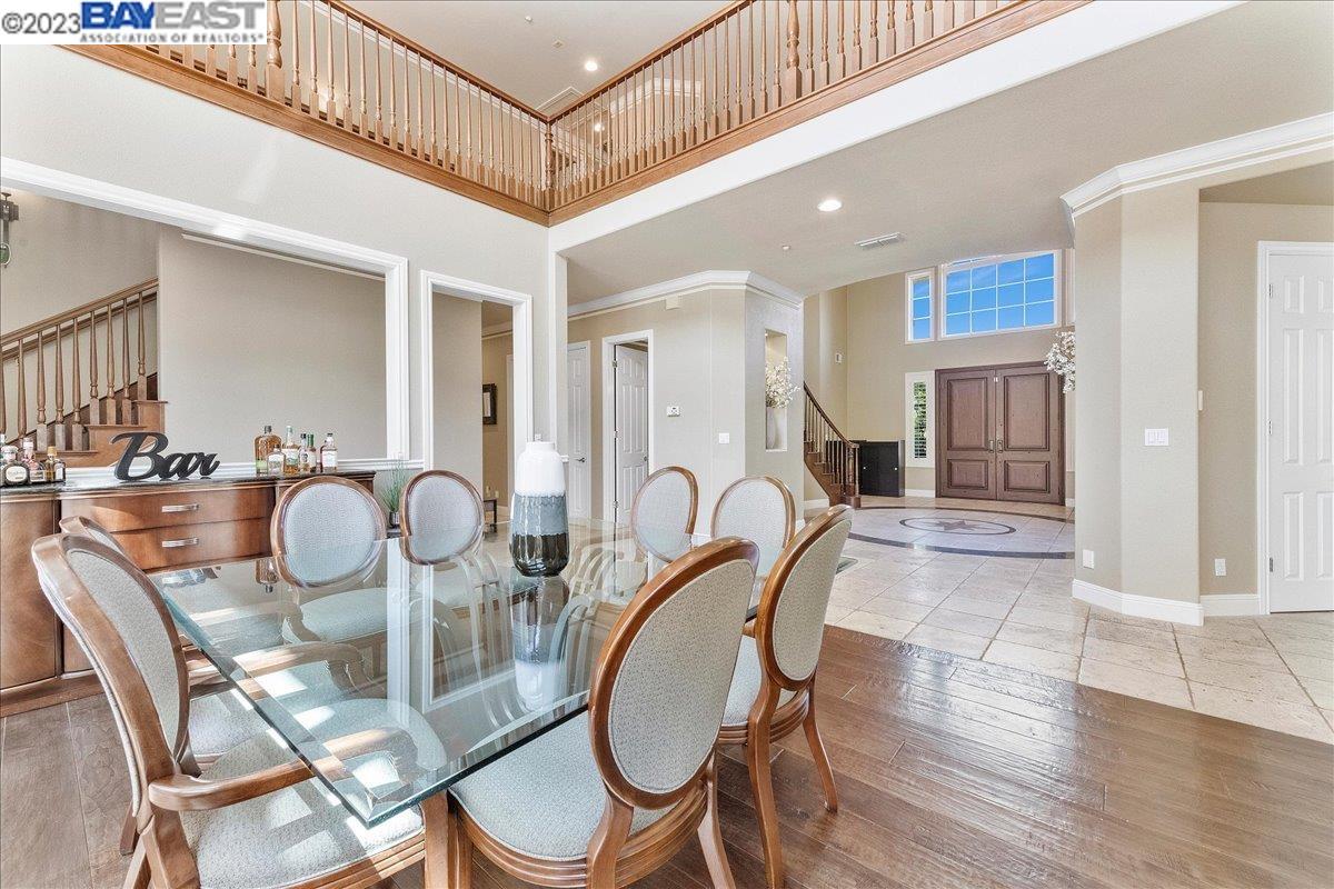 Undisclosed Address San Ramon, CA 94583 - Photo 15 of 57 a dining room with furniture and wooden floor