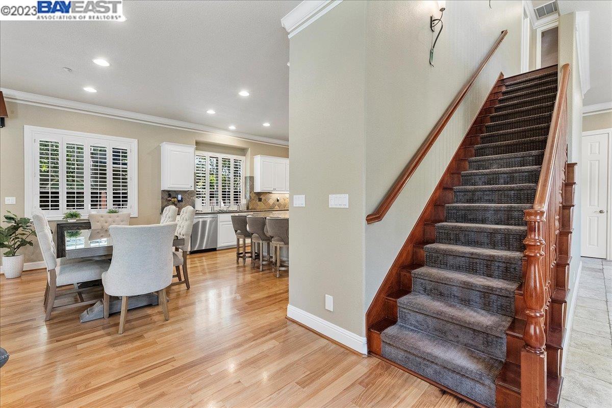 Undisclosed Address San Ramon, CA 94583 - Photo 34 of 57 a living room with furniture and a wooden floor