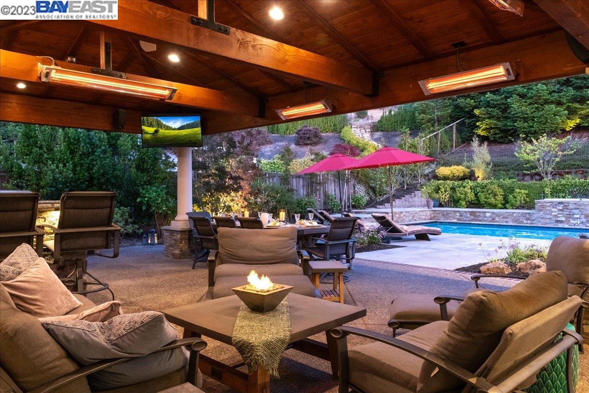 Undisclosed Address San Ramon, CA 94583 - Photo 51 of 57 a patio with a table and chairs