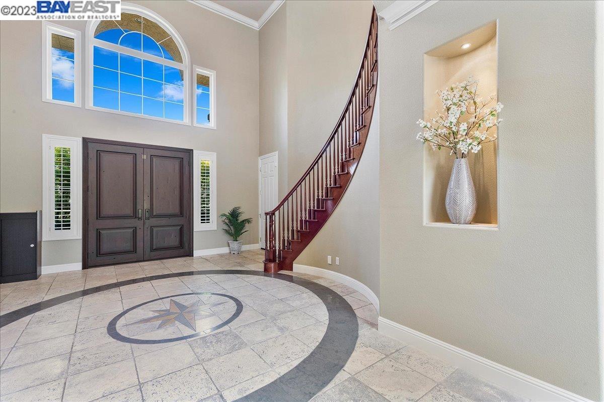 Undisclosed Address San Ramon, CA 94583 - Photo 9 of 57 a view of entryway and hall with wooden floor