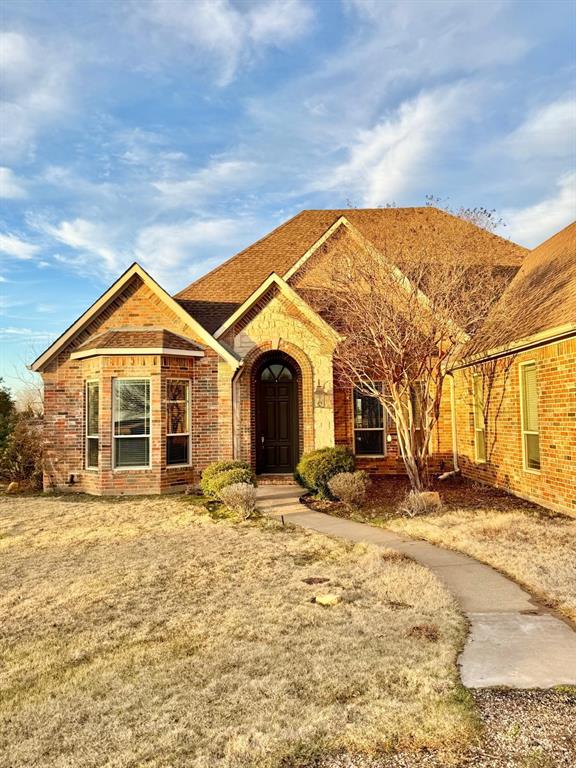 2300 Berend Road Pilot Point, TX 76258 - Photo 31 of 39 View of front of home featuring brick siding