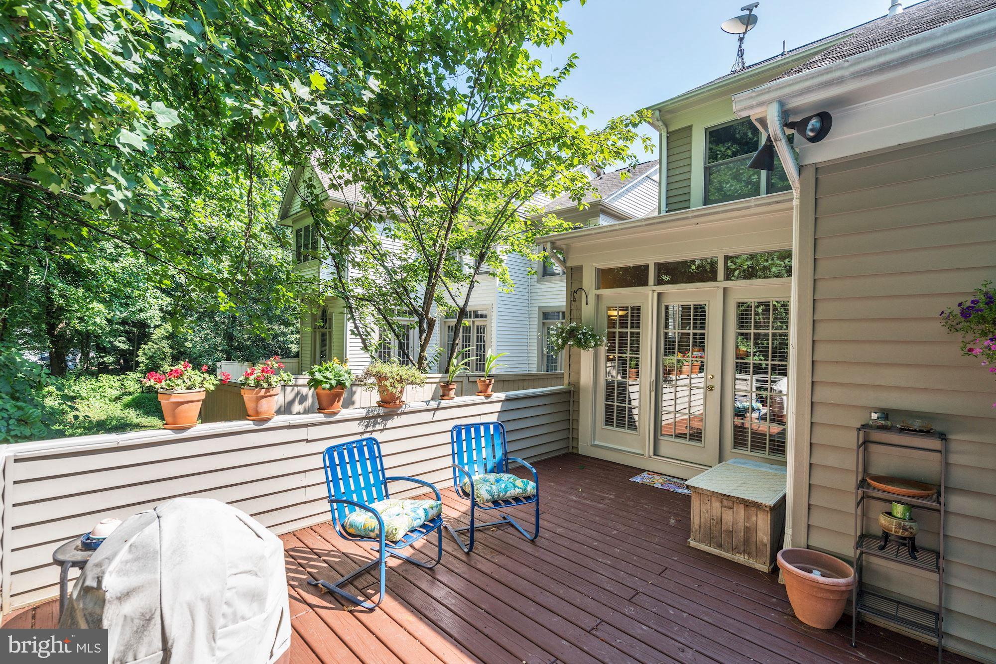 1312 Red Hawk Circle Reston, VA 20194 - Photo 46 of 48 Master suite walk-out access to deck