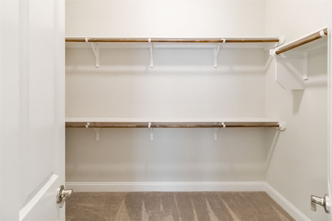 112 Barrel Bend Georgetown, TX 78628 - Photo 31 of 39 a view of an empty walk in closet