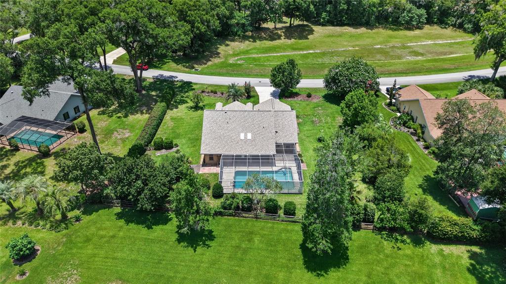 19025 Southwest 98th Loop Dunnellon, FL 34432 - Photo 69 of 80 an aerial view of a house with a yard outdoor and green space