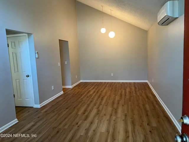 wooden floor in an empty room