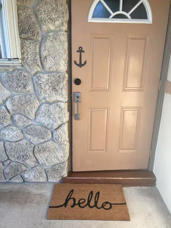 a view of door
