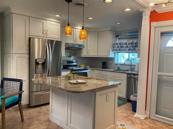 a close view of stove