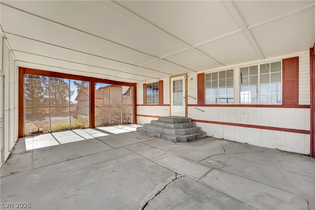 4361 Maple Road Pahrump, NV 89048 - Photo 31 of 46 A spacious, sheltered outdoor area provides versatile extension for comfortable living and entertaining.