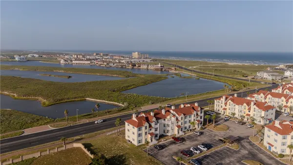 a view of a ocean with beach