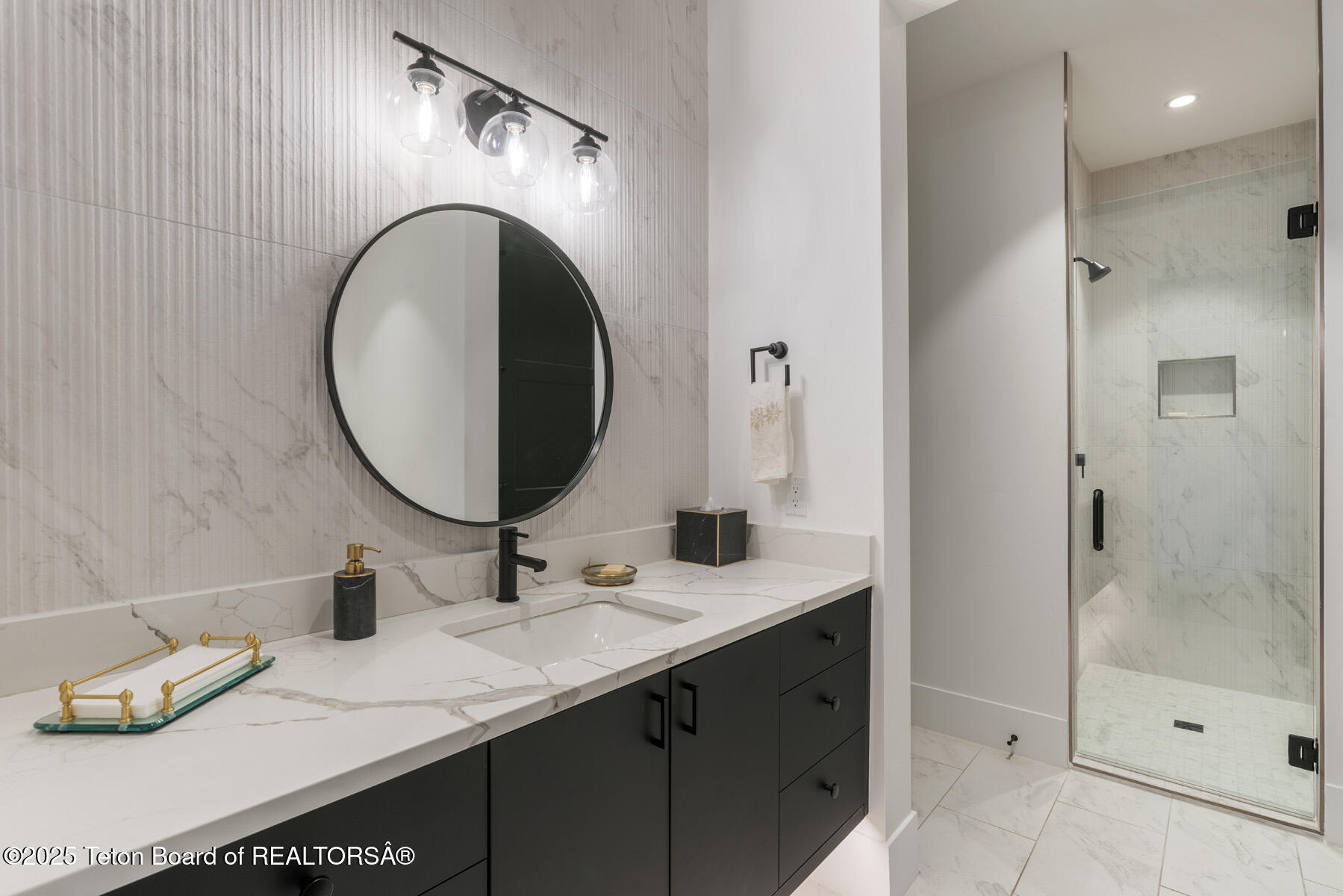 880 Sharp Tail Court Driggs, ID 83422 - Photo 21 of 30 21 Office and Hallway Bathroom
