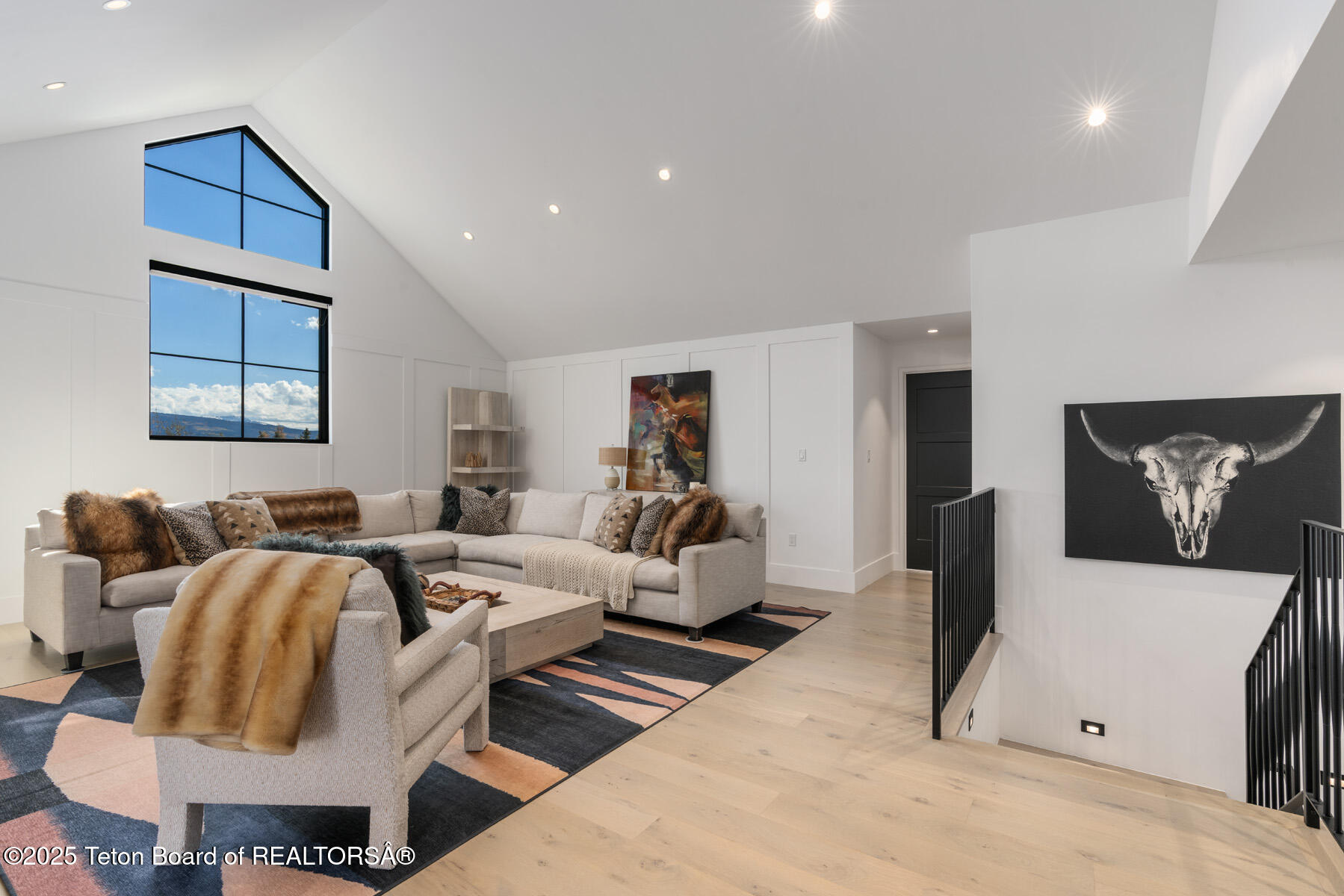 880 Sharp Tail Court Driggs, ID 83422 - Photo 22 of 30 22 Upstairs Media Room