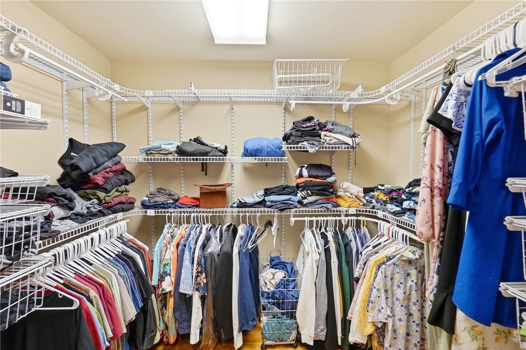 150 Littlejohn Road Troy, OH 45373 - Photo 23 of 40 This spacious closet offers ample storage and organization for any wardrobe.
