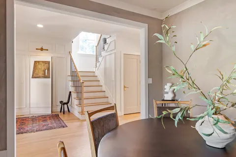 a close view of shower