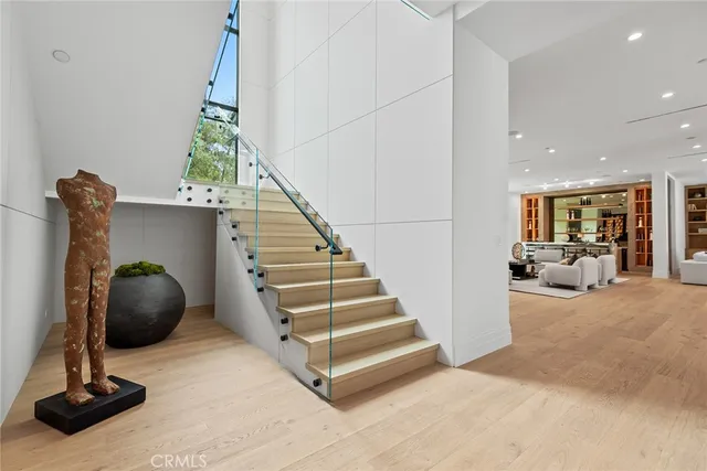 a view of entryway and hall