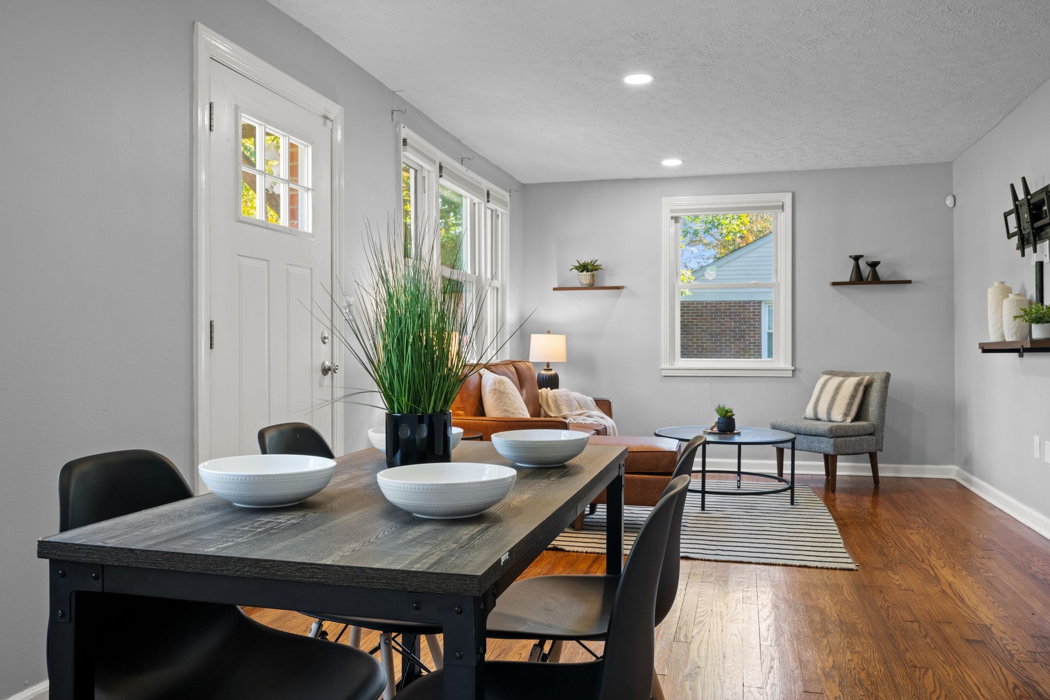 1105 Taylortown Road White Bluff, TN 37187 - Photo 10 of 27 a view of a dining room with furniture and wooden floor