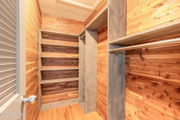 a view of front door