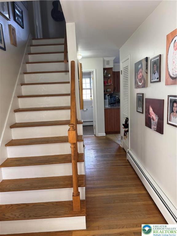 717 Liberty Street Emmaus, PA 18049 - Photo 5 of 35 a view of entryway and hall with wooden floor