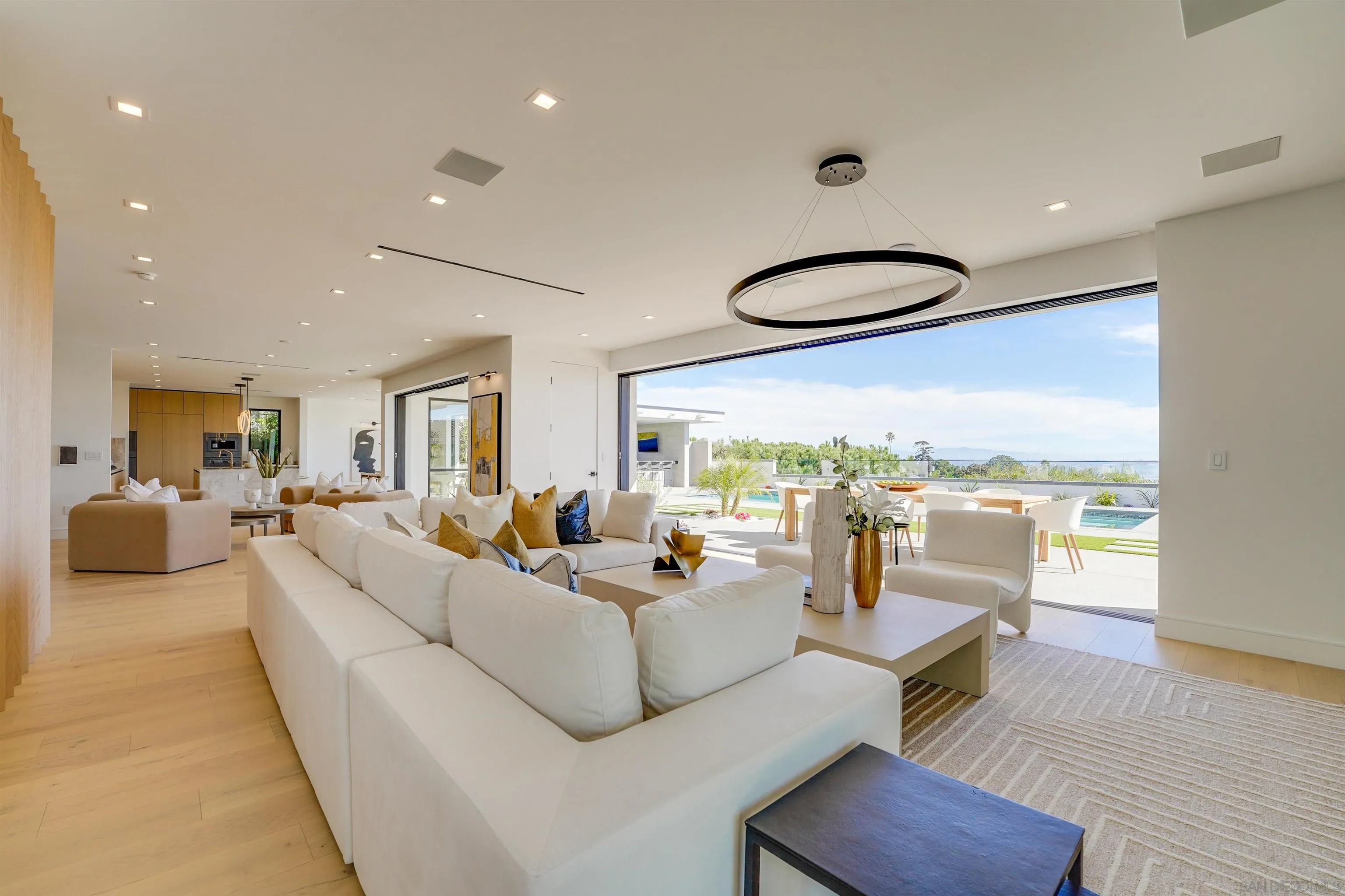 1205 La Jolla Rancho Road La Jolla, CA 92037 - Photo 20 of 75 a living room with furniture and a large window