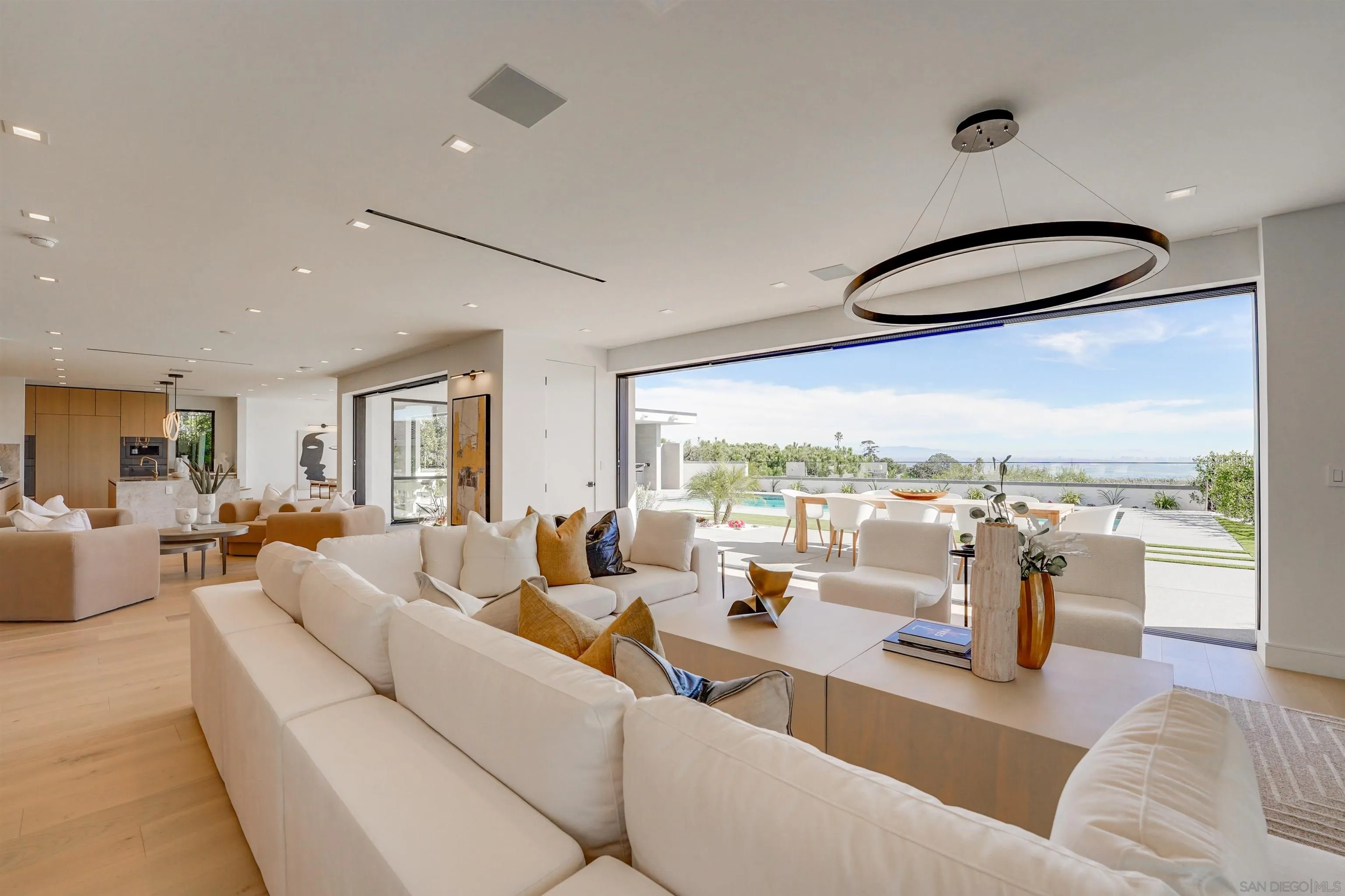 1205 La Jolla Rancho Road La Jolla, CA 92037 - Photo 21 of 75 a living room with furniture and a large window