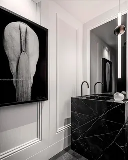 a close view of a sink