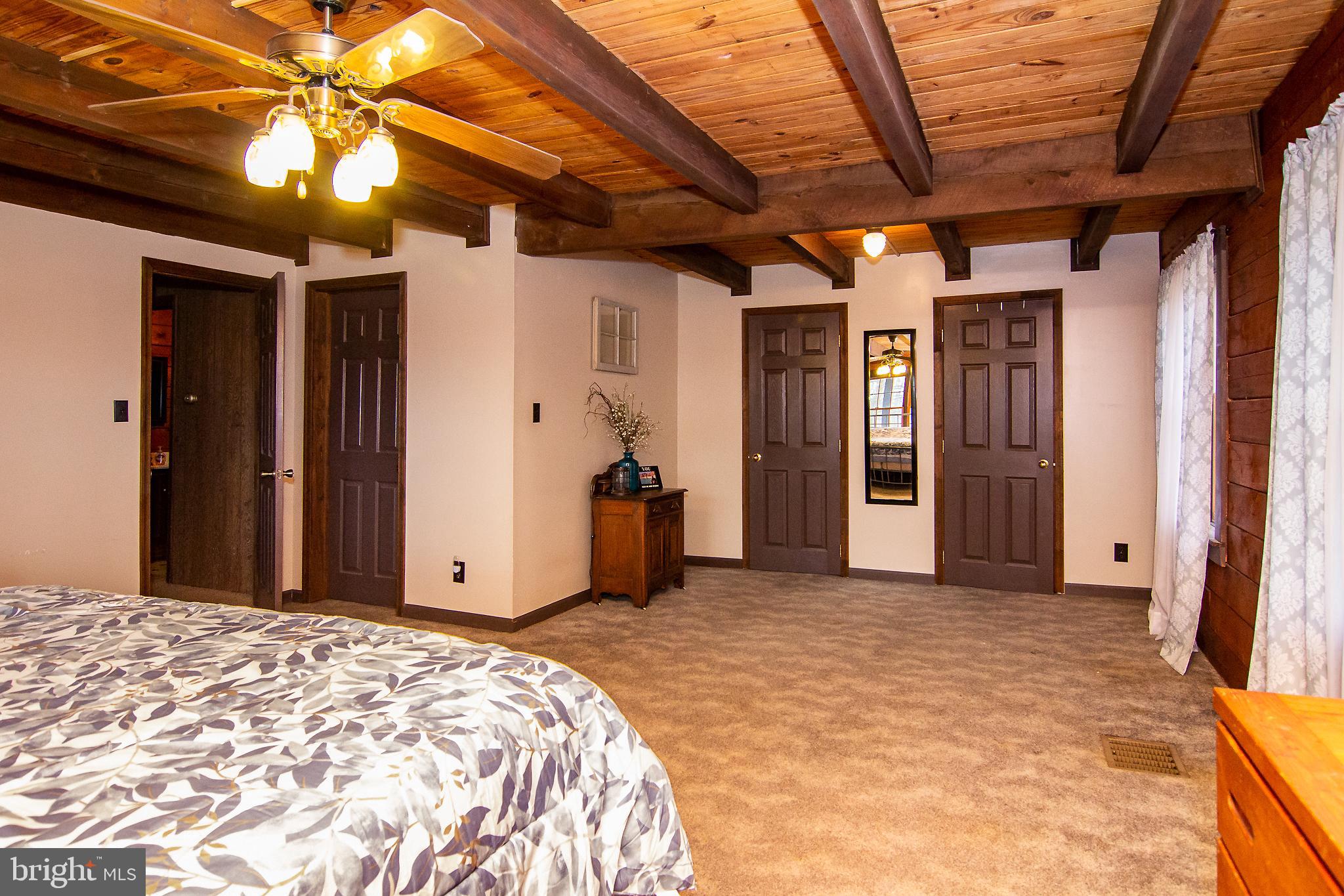 950 Green Springs Road Hanover, PA 17331 - Photo 19 of 42 MB w/ wood beamed ceilings carpet & c/fan
