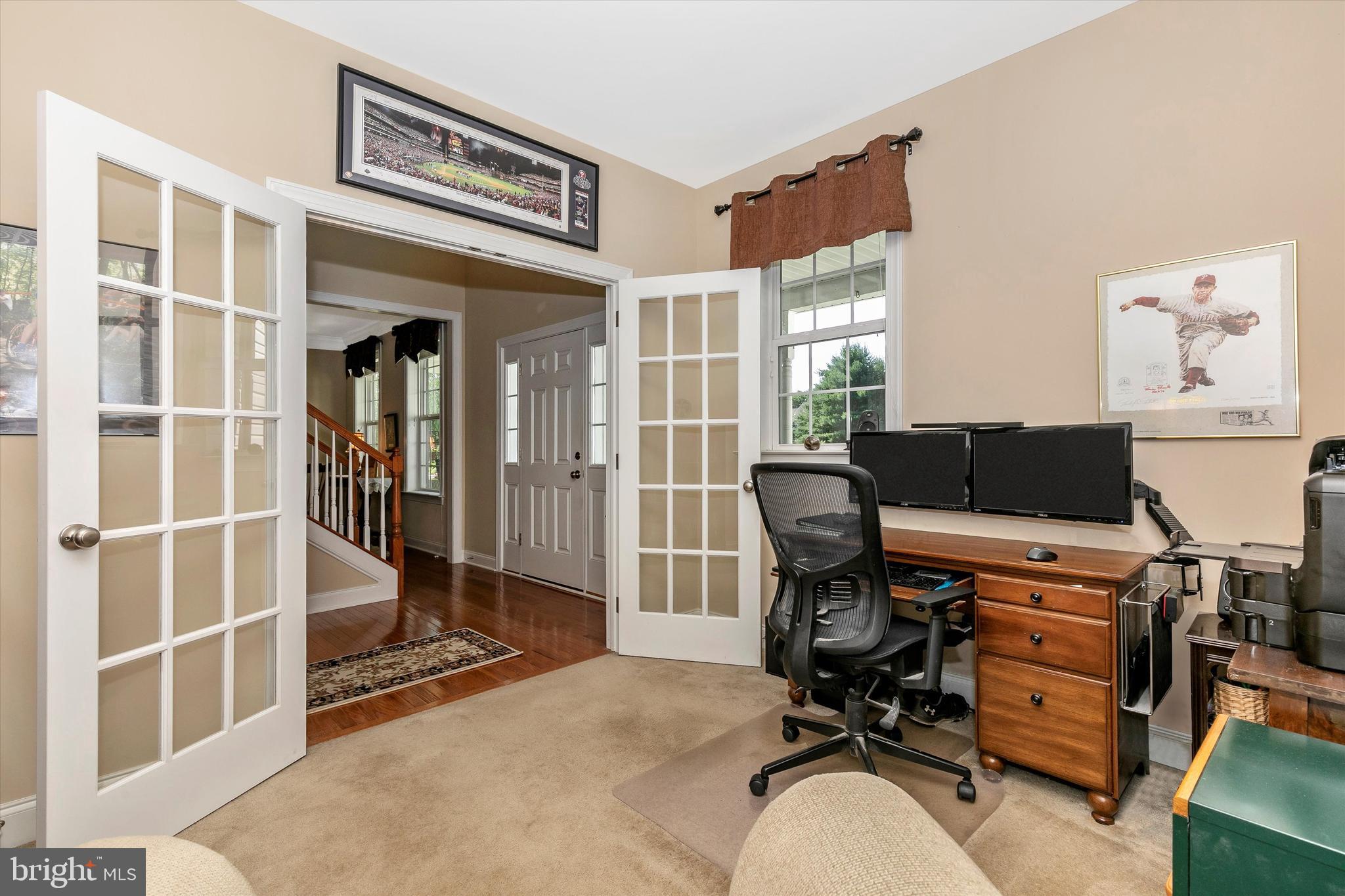 484 Hopewell Road Downingtown, PA 19335 - Photo 12 of 112 French doors into office