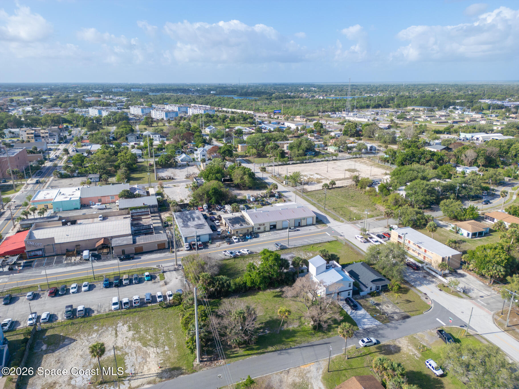 0 Lemon Street Cocoa, FL 32922 - Photo 4 of 14 a view of a city with a lake view