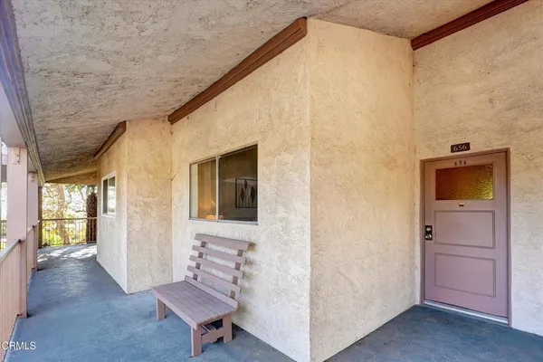 a view of a house with an empty space