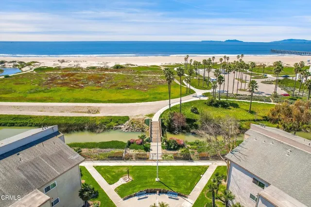 a view of city and ocean