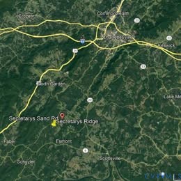 Lot 1-and Secretarys Sand Road Schuyler, VA 22969 - Photo 6 of 7 a view of a fan and a tree in a field