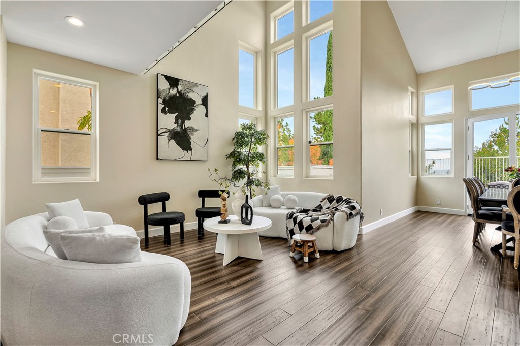 3171 Diamond View Street Corona, CA 92882 - Photo 5 of 49 a living room with furniture and wooden floor