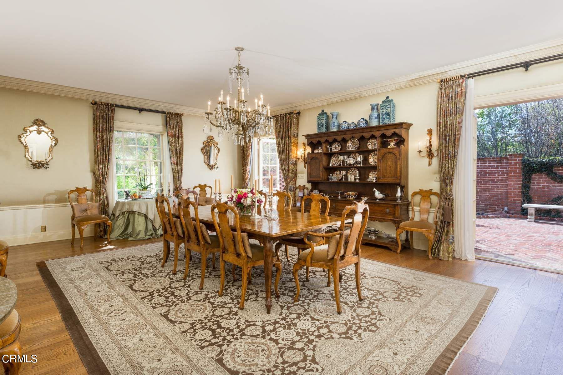 1585 Orlando Road Pasadena, CA 91106 - Photo 12 of 47 a view of a dining room with furniture