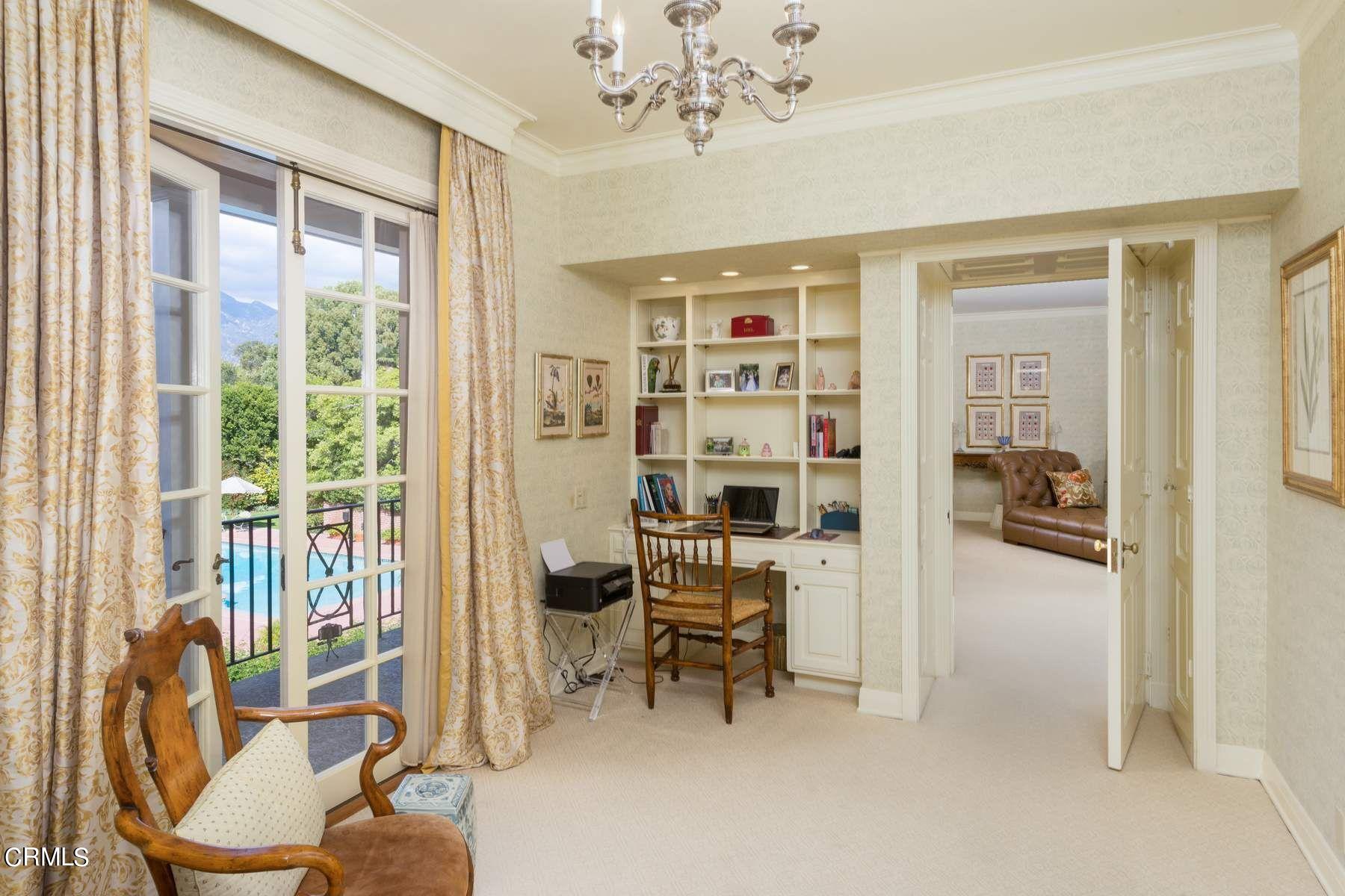 1585 Orlando Road Pasadena, CA 91106 - Photo 27 of 47 a view of a livingroom with furniture and a window