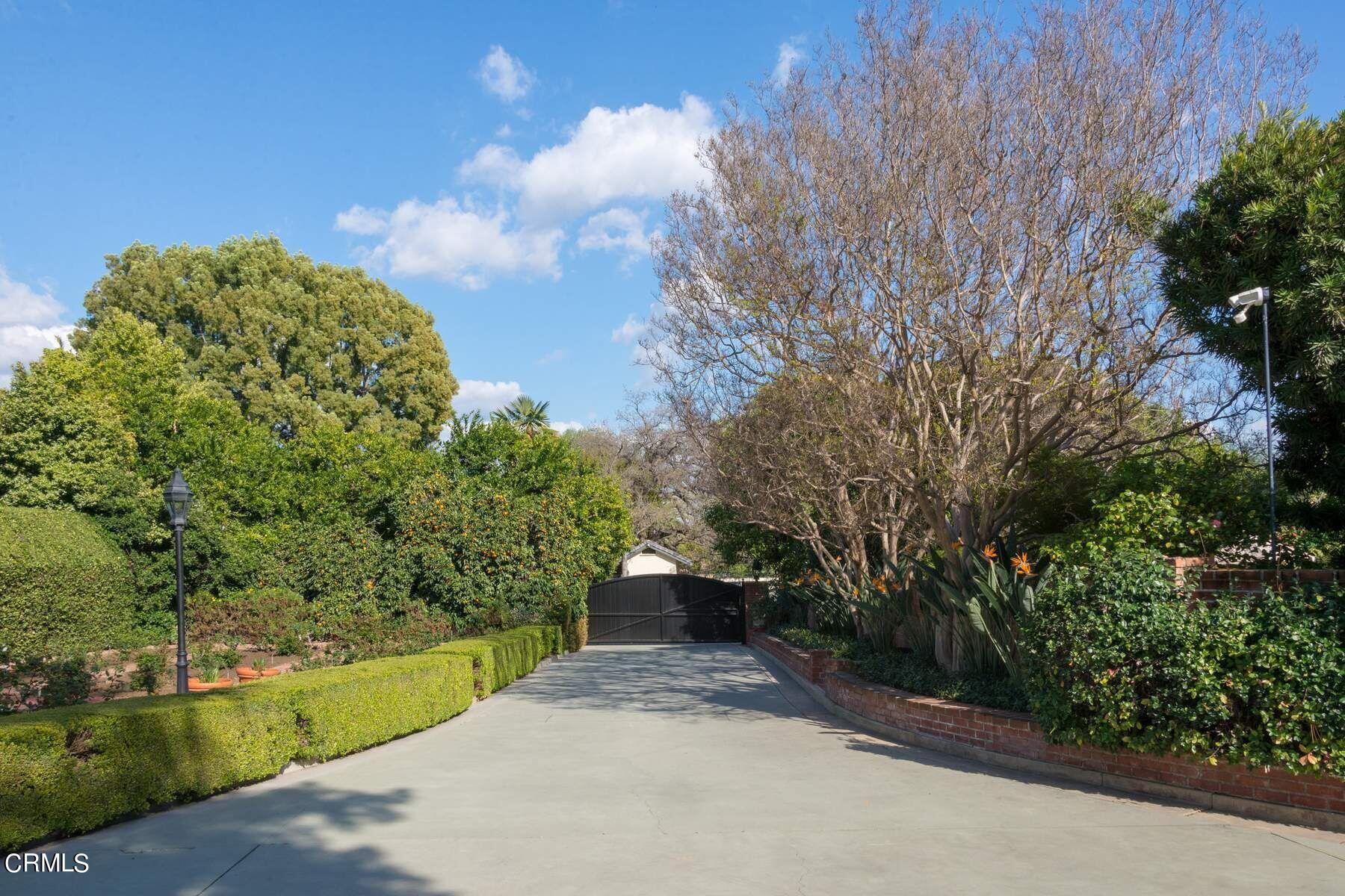 1585 Orlando Road Pasadena, CA 91106 - Photo 46 of 47 a view of a garden with a pathway
