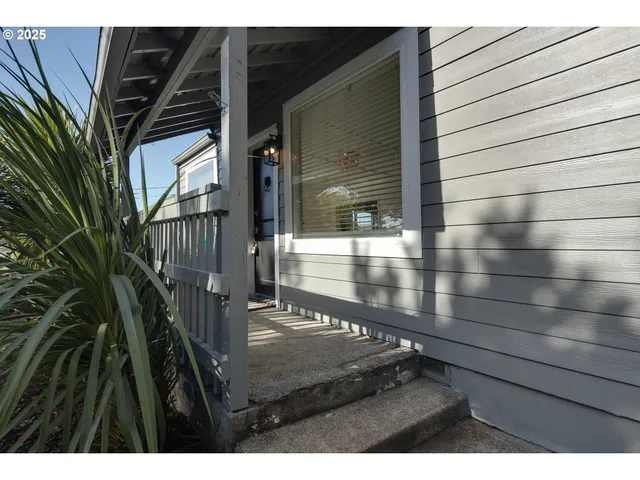 a view of outdoor space and deck