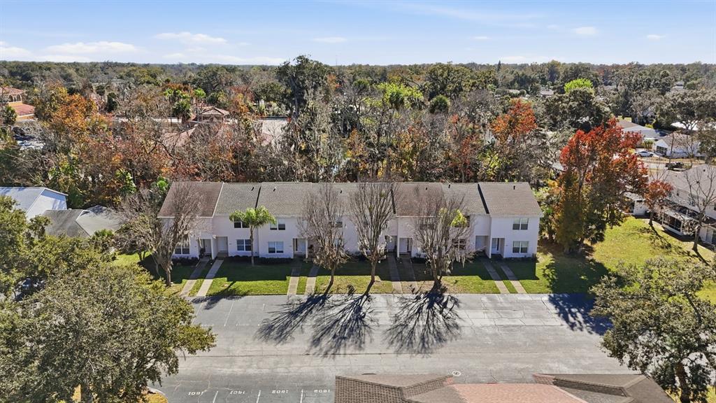 1502 Deer Springs Road Port Orange, FL 32129 - Photo 32 of 35 an aerial view of a house with a garden