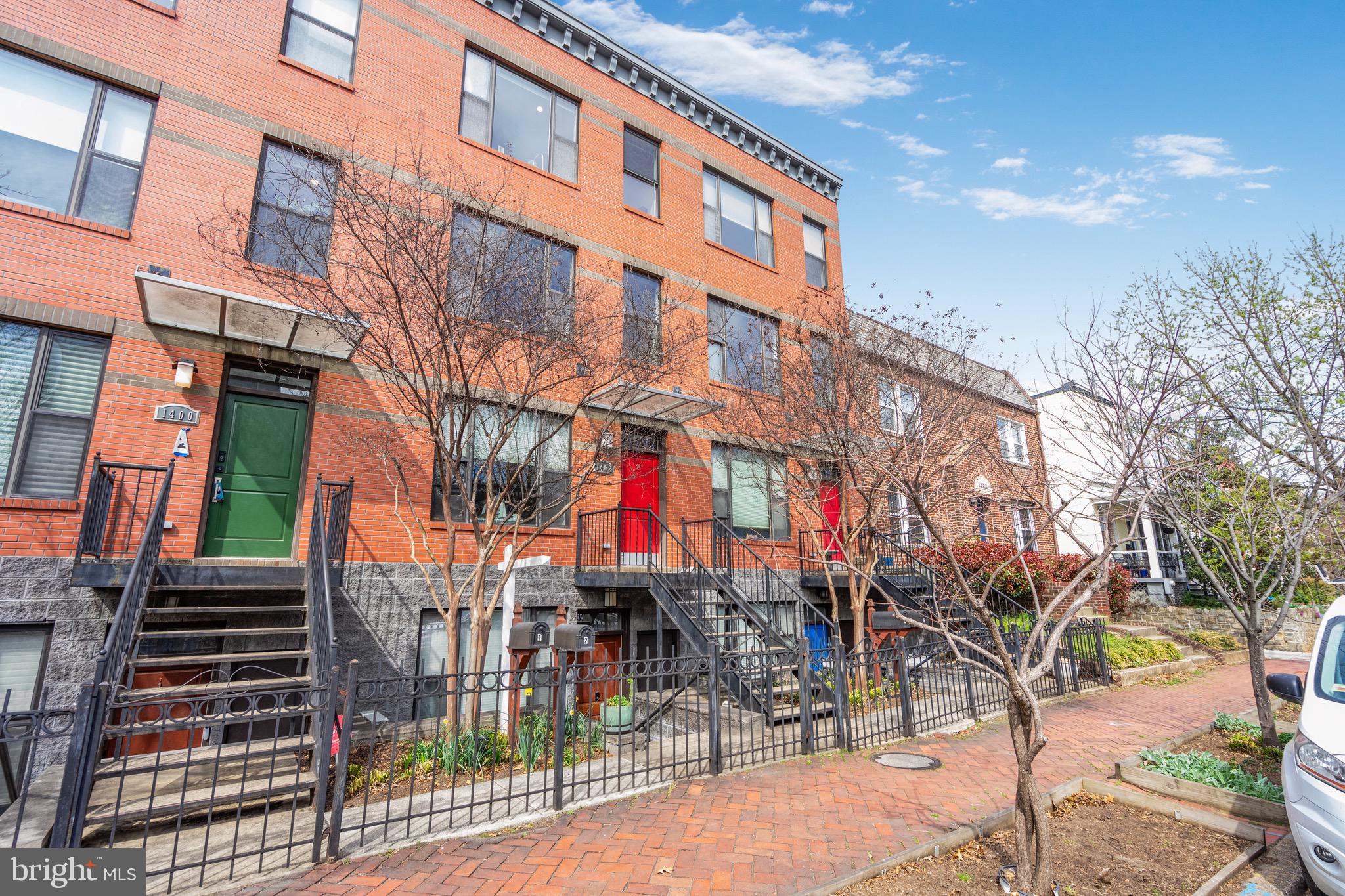 1402 K Street Southeast, Unit 2 Washington, DC 20003 - Photo 31 of 32 a view of a building with many windows