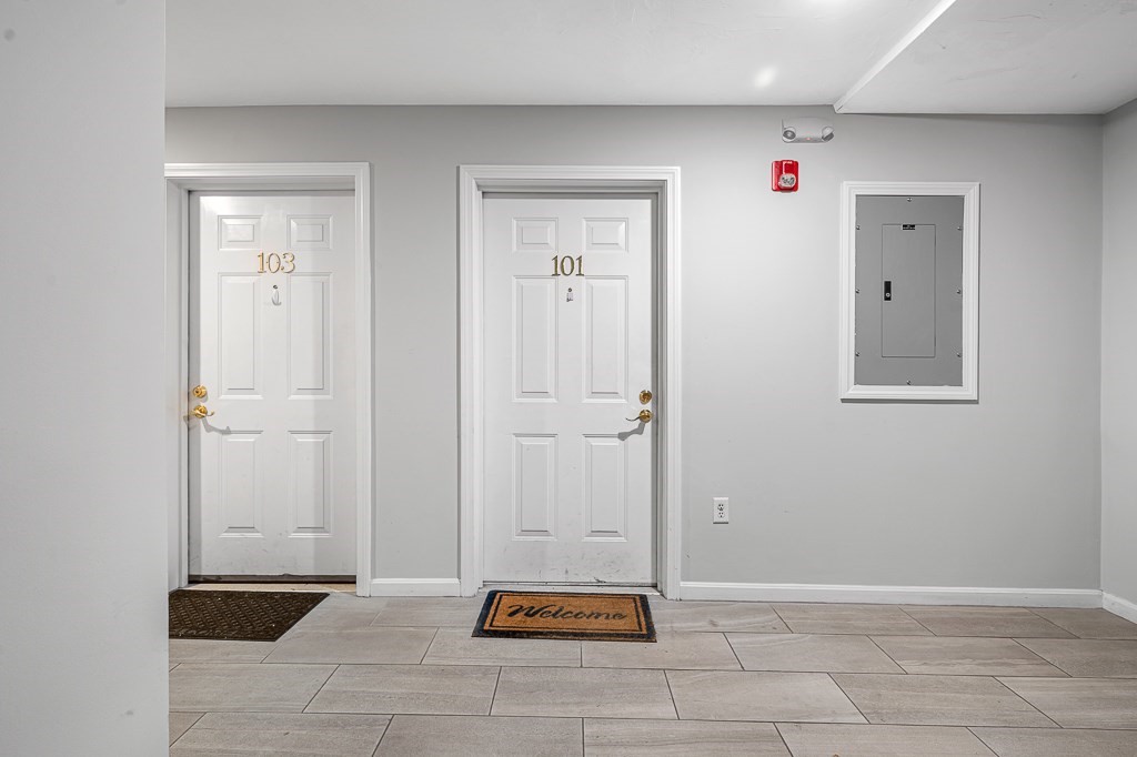 50 Adams Street, Unit 101 Worcester, MA 01604 - Photo 3 of 20 a view of an entryway door