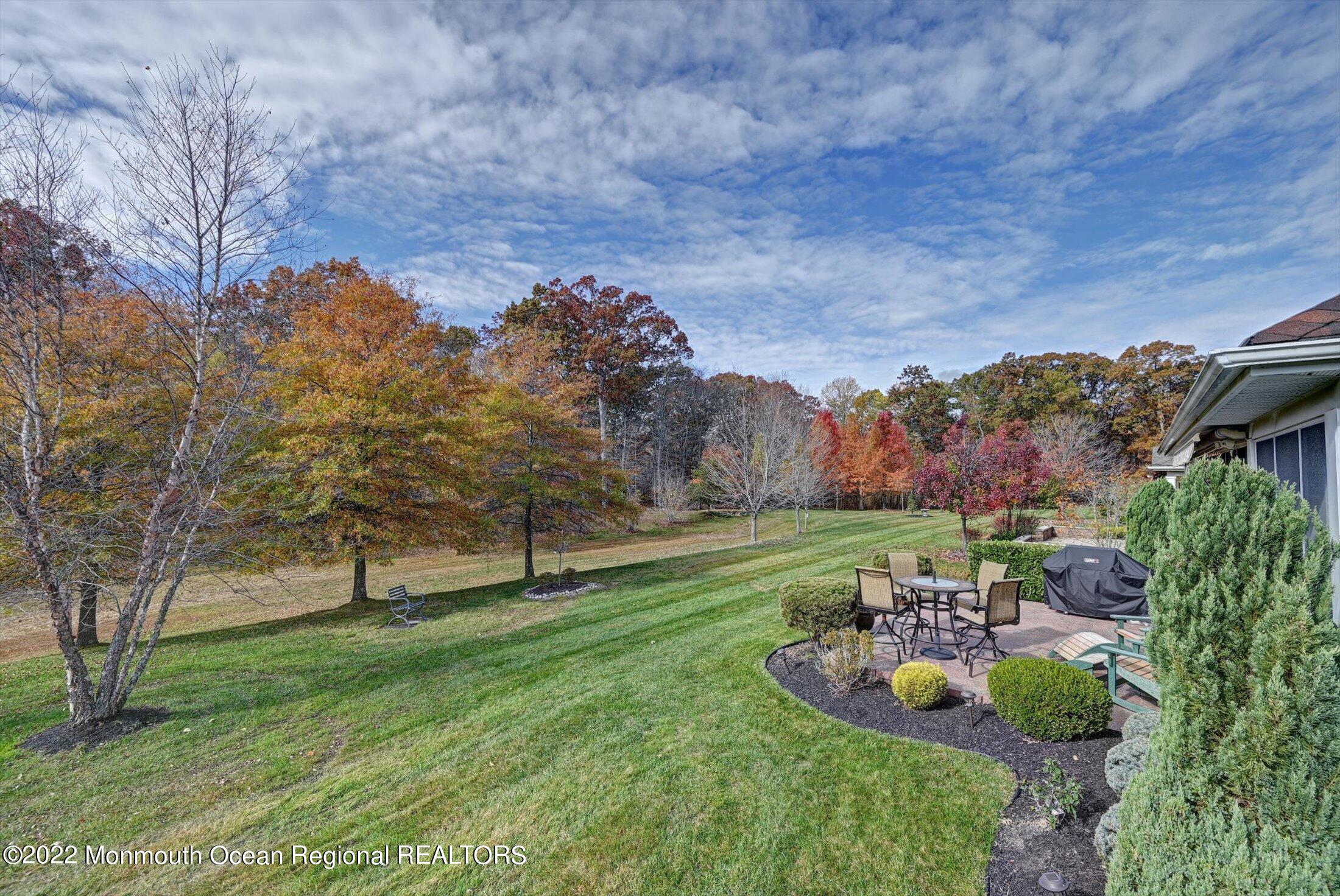 20 East Francesa Court Farmingdale, NJ 07727 - Photo 46 of 78 a view of a backyard with large trees