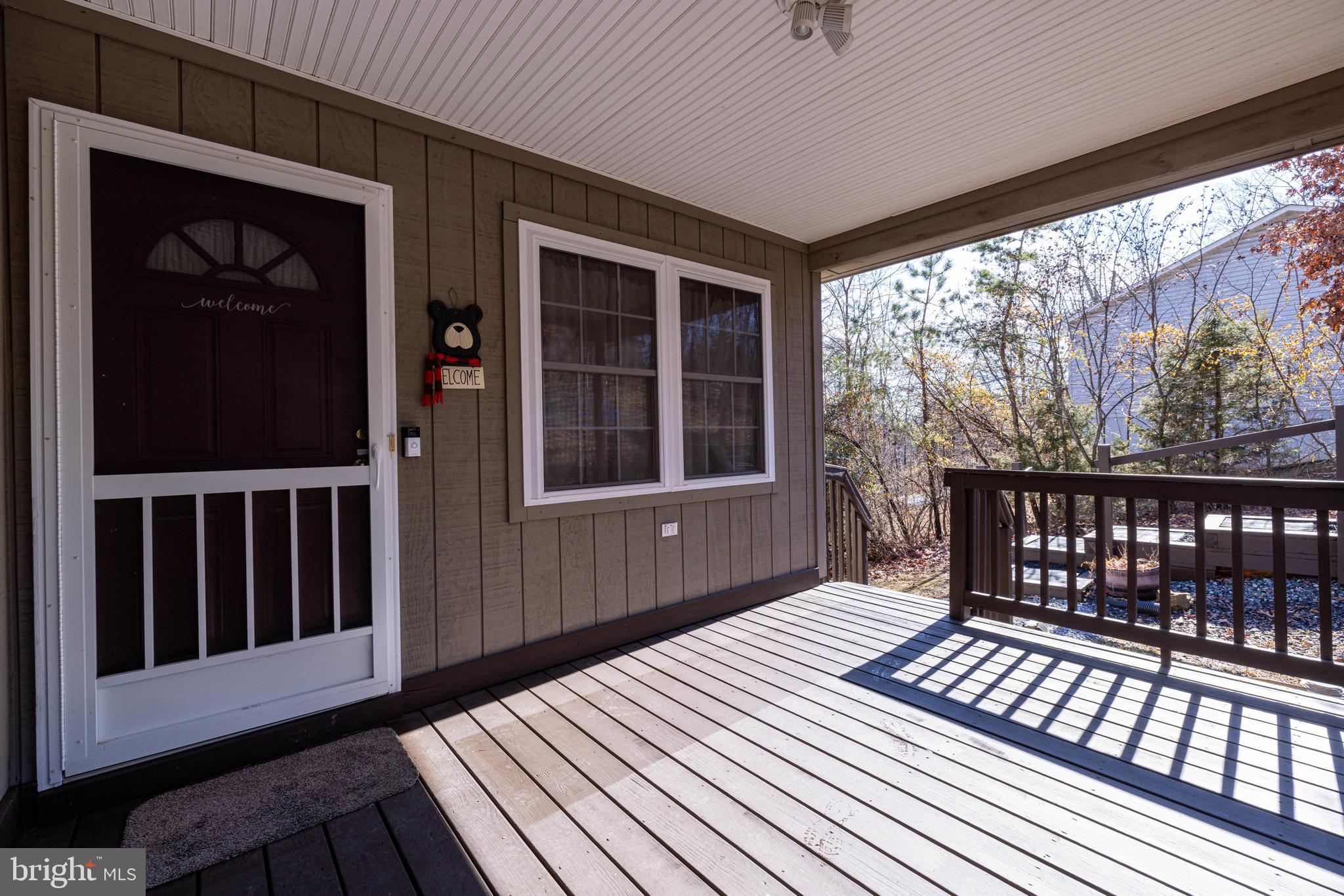 86 Maple Avenue Mount Jackson, VA 22842 - Photo 34 of 49 a view of a balcony with wooden floor