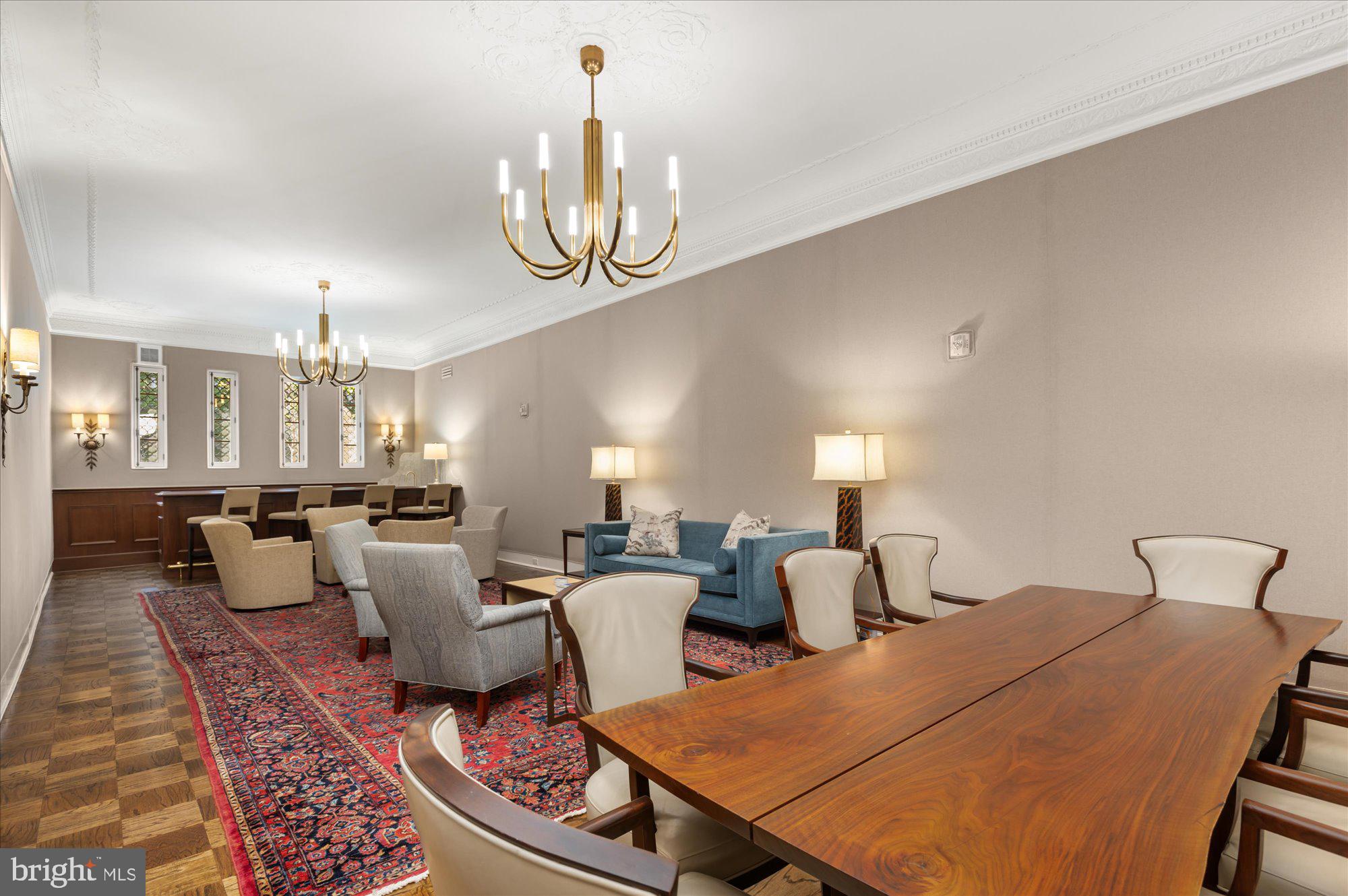 2101 Connecticut Avenue Northwest, Unit A Washington, DC 20009 - Photo 15 of 34 a large kitchen with a table and chairs