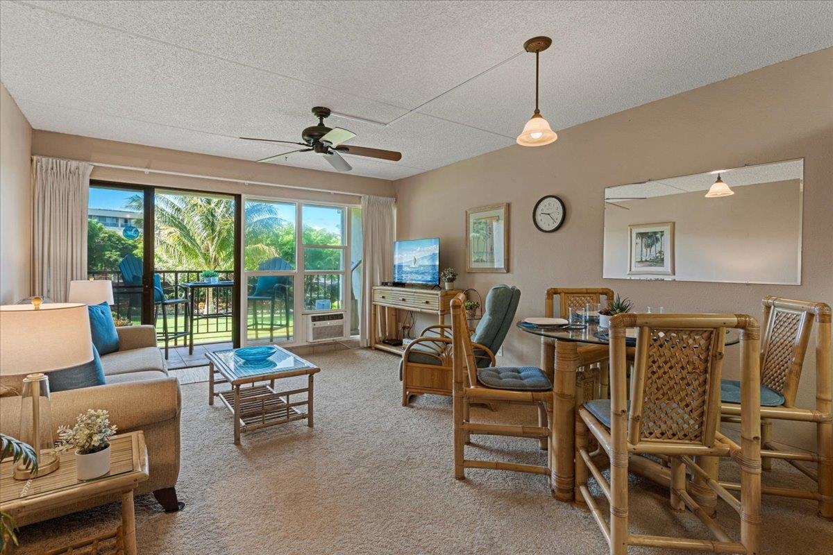 2531 South Kihei Road, Unit C317 Kihei, HI 96753 - Photo 1 of 32 a view of a livingroom with furniture window and outside view