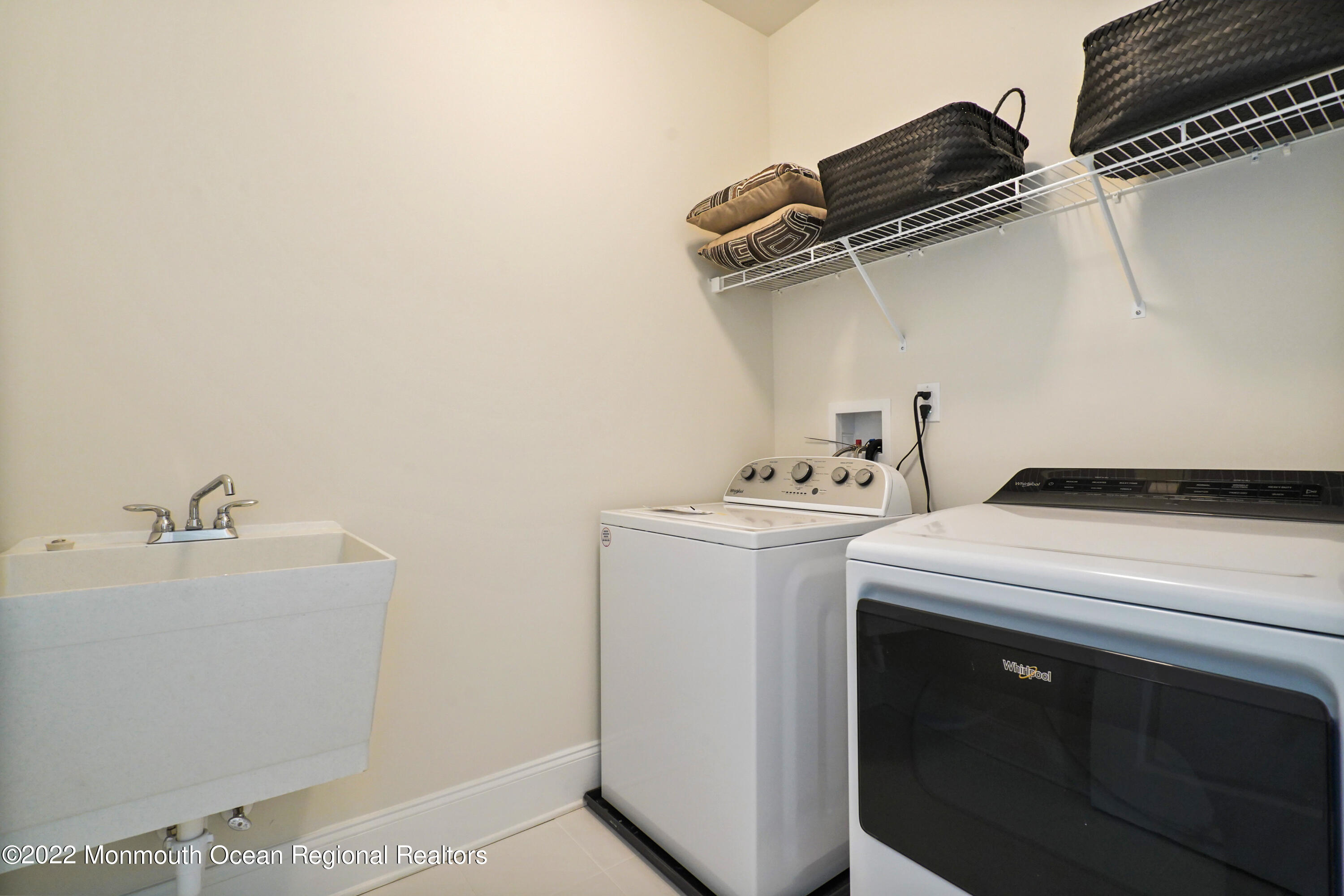 66 Windermere Road Lincroft, NJ 07738 - Photo 54 of 61 a utility room with dryer and washer