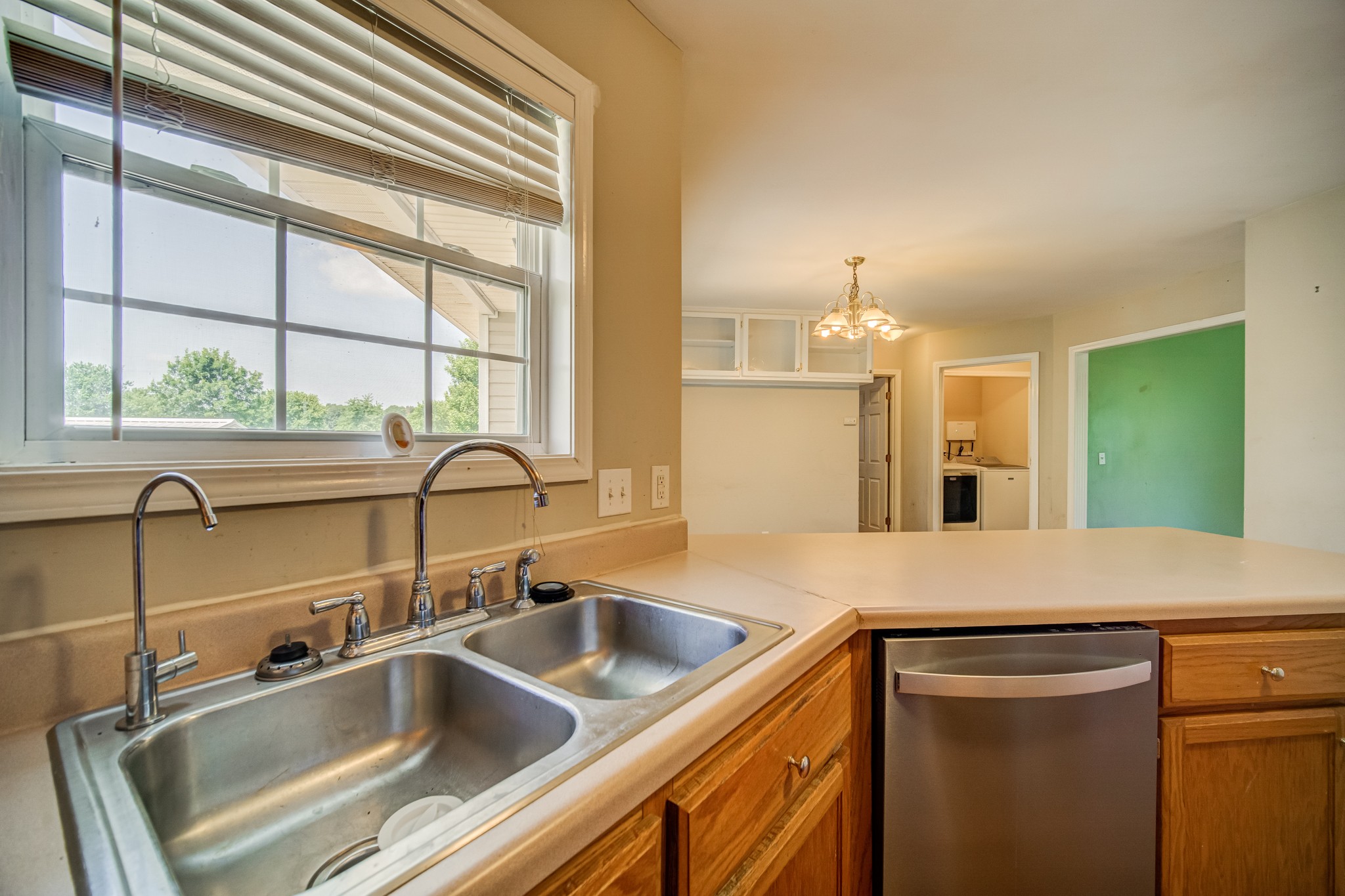 5160 Minnis Road Springfield, TN 37172 - Photo 13 of 31 a kitchen with a sink and a large window