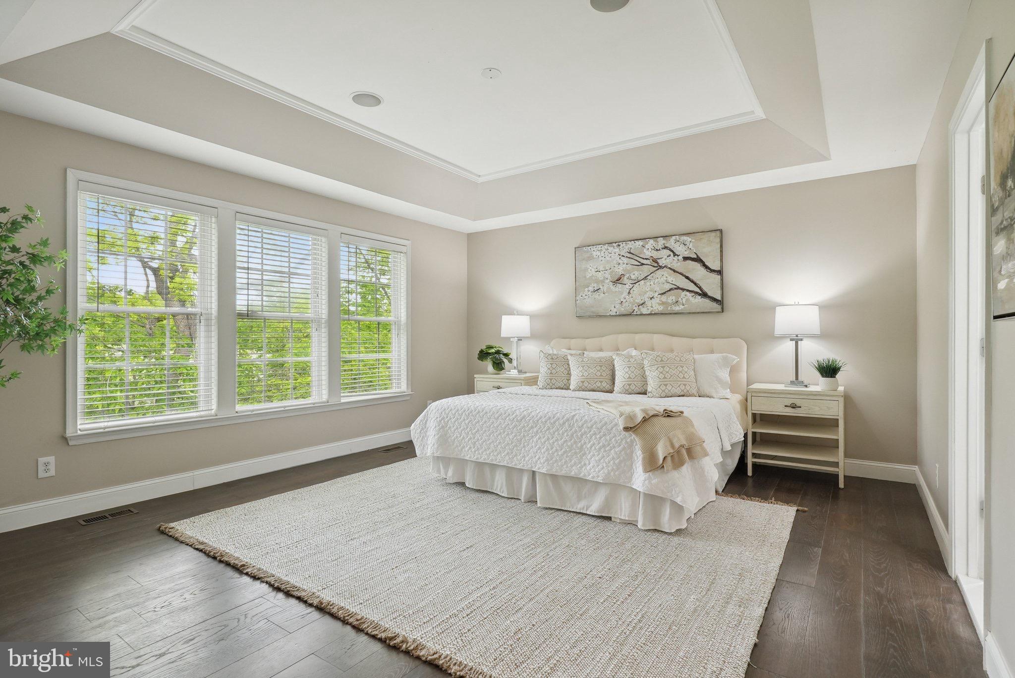 51 Knickerbocker Lane Malvern, PA 19355 - Photo 36 of 57 a spacious bedroom with a large bed and a window