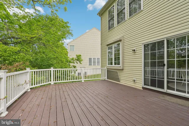 a view of a house with a deck